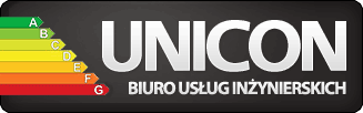 Logo UNICON - Biuro Usług Inżynierskich